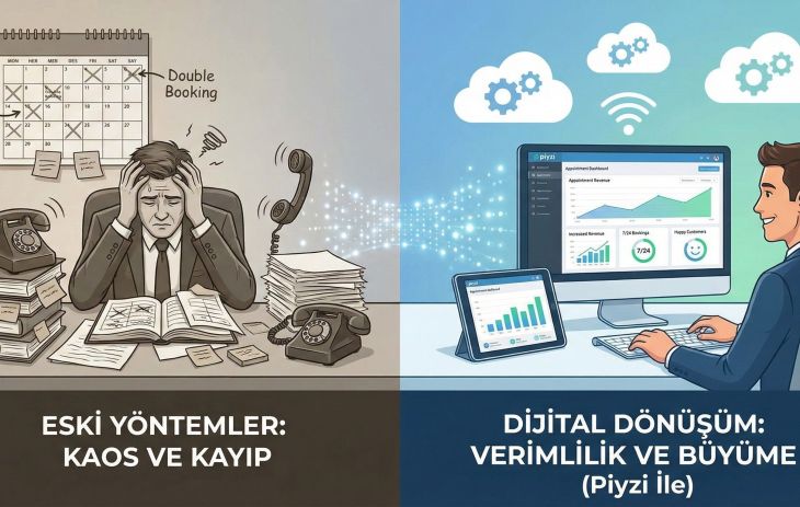 Telefon Trafiğinden Özgürlüğe: Dijital Dönüşümde Akıllı Randevu Yönetimi ve İşletme Verimliliği Rehberi
