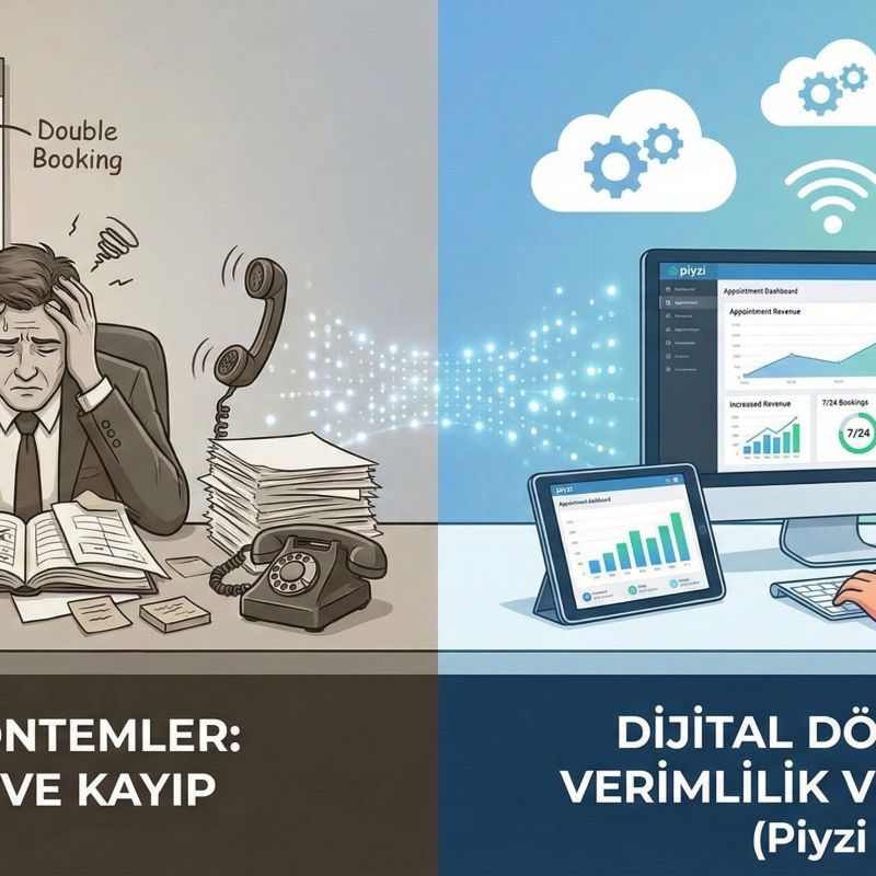 Telefon Trafiğinden Özgürlüğe: Dijital Dönüşümde Akıllı Randevu Yönetimi ve İşletme Verimliliği Rehberi